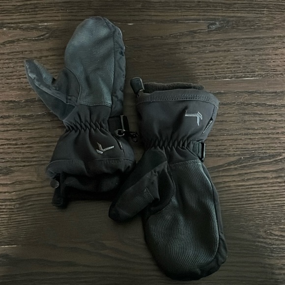 Kombi Gore-Tex mittens, black, junior size L - Picture 1 of 4